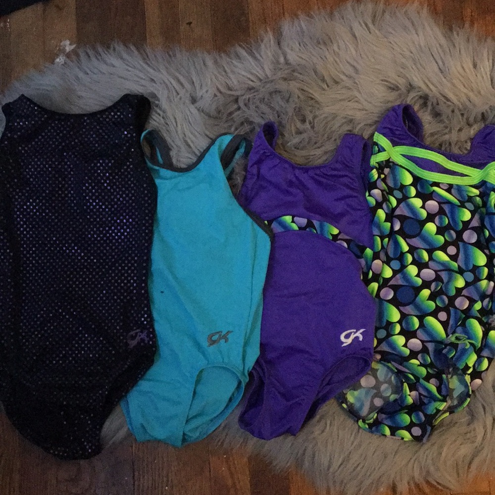 GK Gymnastics Leotard lot